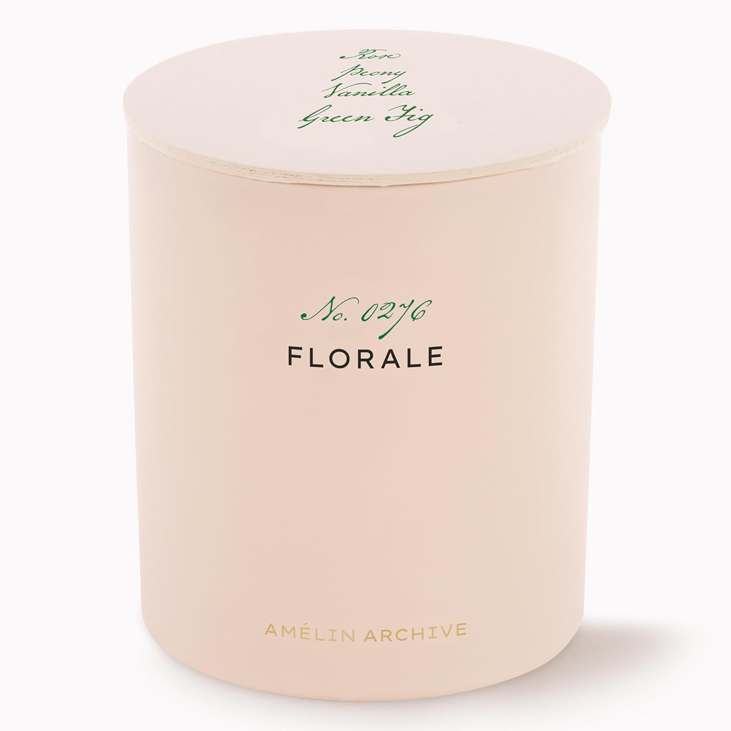 Vintage Inspired 9 Ounce Soy Wax Blend Candle, Glass Candle With Gift Box And Fragrance Notes Of Rose, Vanilla, Peony, And Green Fig, Florale