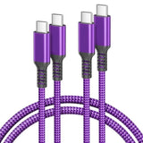 Usb Type C To C 100W Cable 15Ft/2Pack,Power Delivery Fast Charging Pd Charger