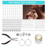 Jewelry Making Supplies Kit For Adults - 1200 Crystal Beads, Jewelry Pliers, Earring Hooks, Necklace Clasp, Beading Wire - Diy Bracelets/Earrings/Rings For Beginners & Professional