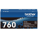 Brother Genuine Tn760 High Yield Black Toner , (For Use With Mfc-L2710Dw Mfc-L2750Dw Hl-L2350Dw Hl-L2370Dw Hl-L2395Dw Hl-L2390Dw Dcp-L2550Dw Printers)