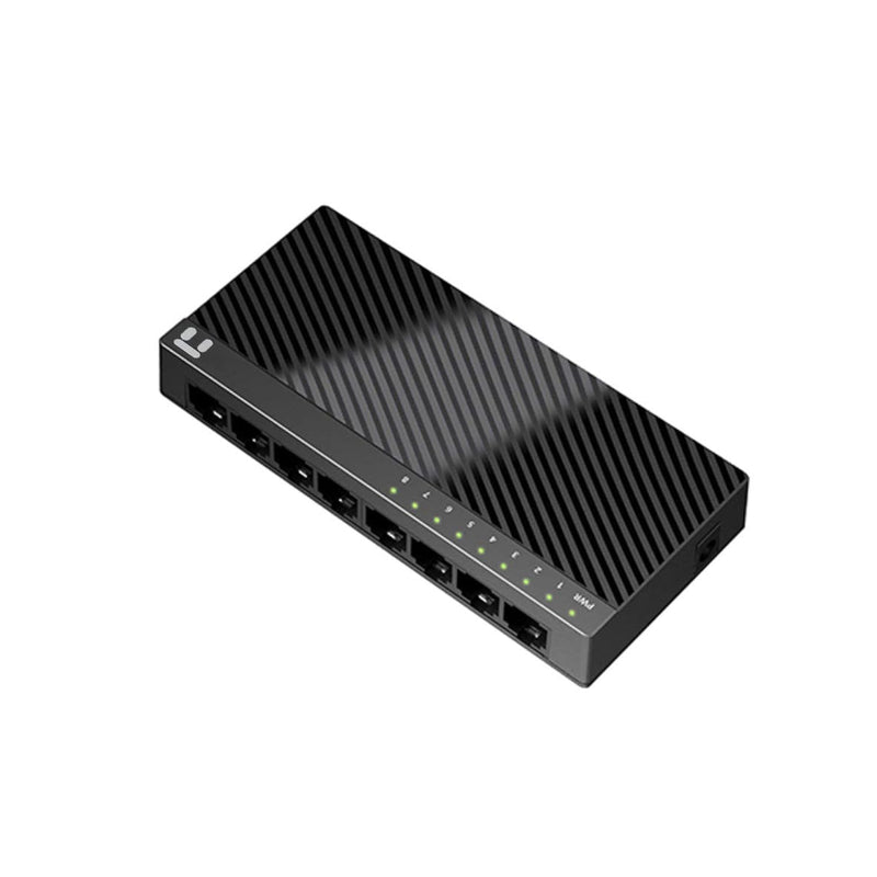 St3108C 8 Port 10/100Mbps Fast Ethernet Switch | Desktop Ethernet Splitter, Et