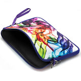 Caseling Neoprene Sleeve Pouch Case Bag for 14 Inch Laptop Computer. Designed to fit Any Laptop Notebook Ultrabook MacBook with Display Size 1 inches - Colorful