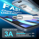 Usb C Cable, (3Ft, 3Pack) Usb C To Usb C Charging Cable, 100W/3A Fast Type C Nylon Braided Cord Compatible With Iphone 16/16 Pro/16 Pro Max/16 Plus/15, Ipad Pro 2021, Air5, Macbook Pro 2020