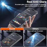 [2+2 Pack Compatible With Iphone Air Matte Glass Screen Protector [Auto-Alignment] Anti-Glare & Anti-Fingerprint,Anti-Reflection,Bubble Free, Smooth As Silk, 9H Glass Screen Cover