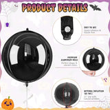 Halloween Foil Balloon Set: 22" Purple, Orange, Black (6 PCS)