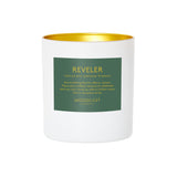 Reveler Scented Winter Candle – Aesthetic Holiday Candle For Home, Fresh Pine, Cedarwood & Fir Balsam, Clean Coco Wax Blend, Vegan, Paraben-Free, 45-Hour Burn, Christmas Decor – 8Oz