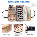 Acrylic Paint Storage, Paint Organizer And Storage, Art Supply Organizer, Art Tote Bags, Craft Paint Storage, Paint Brush Holder, Paint Tube Storage For Apple Barrel Acrylic Painting, Palette Board