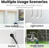 2Ch Zigbee Wireless Smart Home Relay Switch, Usb 5V Ac Dc7-32V, Diy Smart Garage Door Opener Light Switch, Used With Tuya Zigbee Gateway (Need To Work With Zigbee Hub)