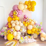 Yellow Balloons Different Sizes Matte Yellow Balloons 12 Inch 5 Inch 80 Pcs Lemon Yellow Latex Party Balloon Garland For Birthday Baby Shower Honey Bee Party Decorations