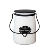 - Tobacco & Honey - Creamery Collection - 22Oz Single Cotton Wick Soy Candles With Beeswax - Long Burn Time, Made In The Usa - Non Toxic, Premium Scented Candles
