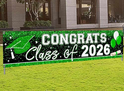 Graduation Decorations 2026 Yard Sign Class of 2026 Banner