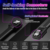 Cables Iii Ssd Data Cable 6.0 Gbps Power Splitter Cable 4 Pin To Dual 15 Pin H