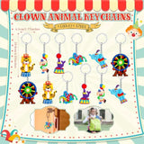 98 Pcs Circus Party Favors Include Circus Slap Bracelets Cute Stickers Clown Animal Keychains Carnival Party Favors For Carnival Birthday Supplies Classroom Rewards