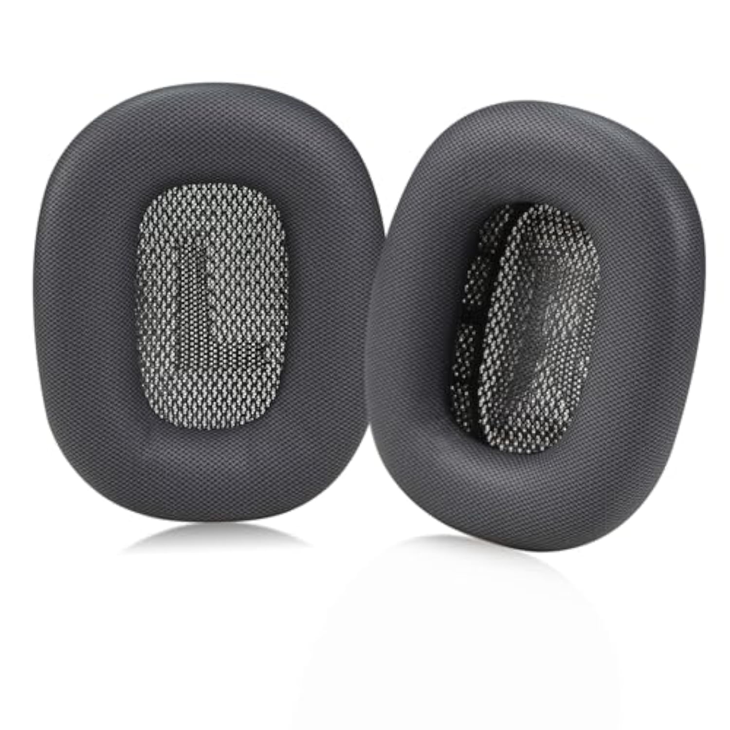 Ear Cushions For Apple Airpods Max Headphones Replacement Leather Earpads Sweat Proof Ear Cups Cushion Easy To Install With Magnet, Protein Leather And Memory Foam(Black)