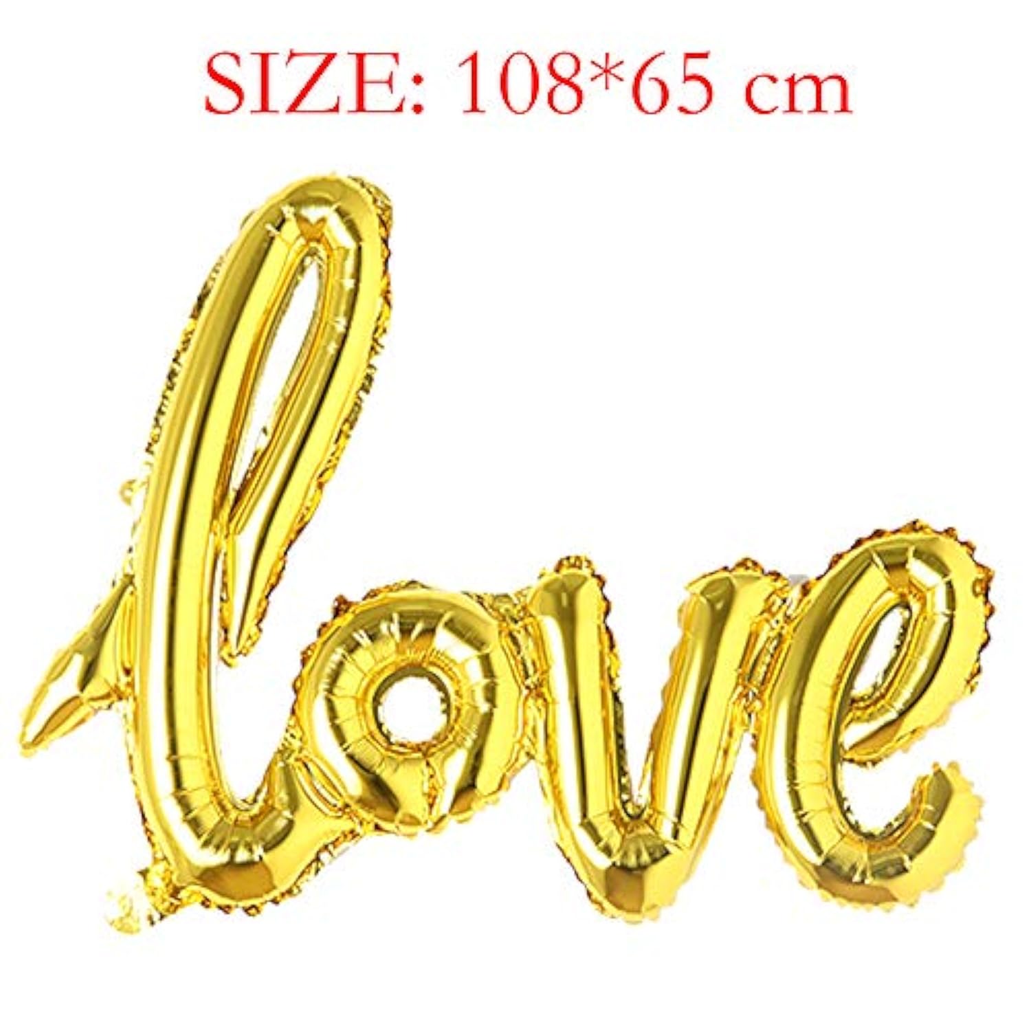 Giant Multicolor Love Letter Foil Balloons Champagne Love Balloon, Wed