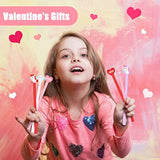 30 Pieces Heart Shape Pens Unicorn Ballpoint Valentine'S Day Pens Heart-Shaped Ballpoint With Wings Novelty Rollerball For Student Stationery Office Valentine'S Day Party Supplies