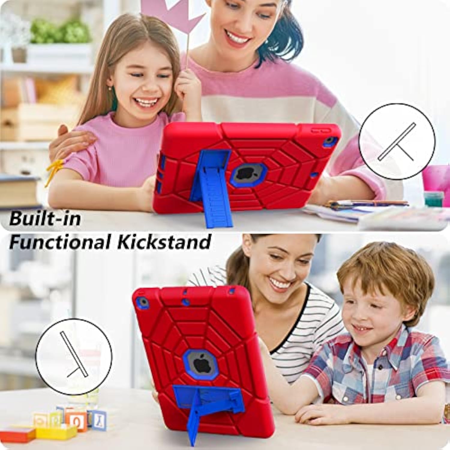 For Ipad 9Th Generation Case, Ipad 8Th/7Th Generation Case 2021/2020/2019, Hea
