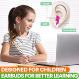 120 Pack Bulk Earbud Headphones Multi Colors Earphones Perfect For School Clas