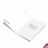 Pack Of 3 Funny St. Patrick'S Day Greeting Cards With Envelopes (1 Designs, 3 Each) Overnighting The Snakes C3566Spg-C3X1