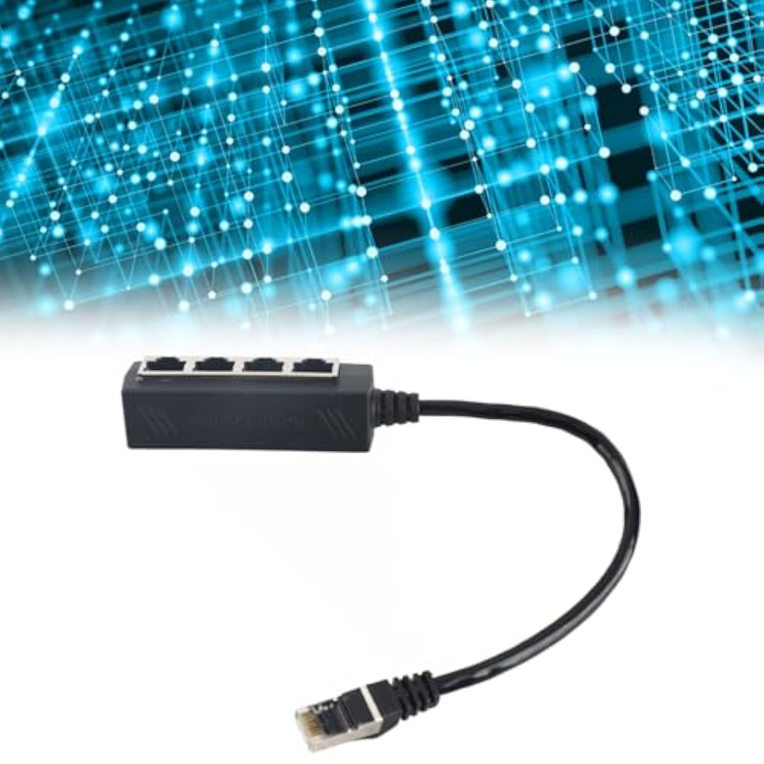 Rj45 Ethernet Splitter Cable, Rj45 1 Male To 4 X Female Lan Ethernet Splitter