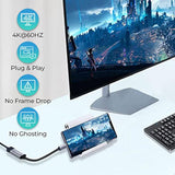 4K Hdmi Cable 4K@60Hz Displayport Cable High-Speed Type C To Hdmi Adapter Alum