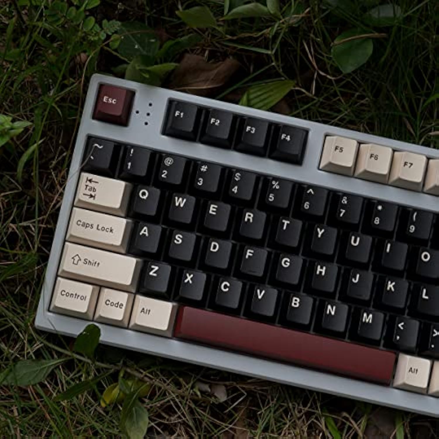 Rome Black Keycaps Full Set Cherry Profile Doubleshot 173 Keys Custom Keycaps