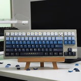 Pbt Keycaps 130 Keys Moon Cherry Profile Keycap Set Custom Dye-Sub Cute Keycap