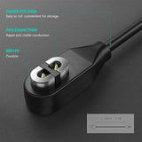 [2-Pack] Magnetic Charger Compatible With Aftershokz Aeropex, Shokz Opencomm,