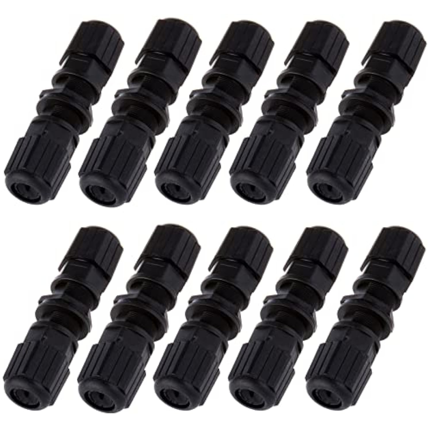 10Pcs M20 Rj45 Waterproof Connector Ip67 Cat5/5E 8P8C Ethernet Lan Cable Conne