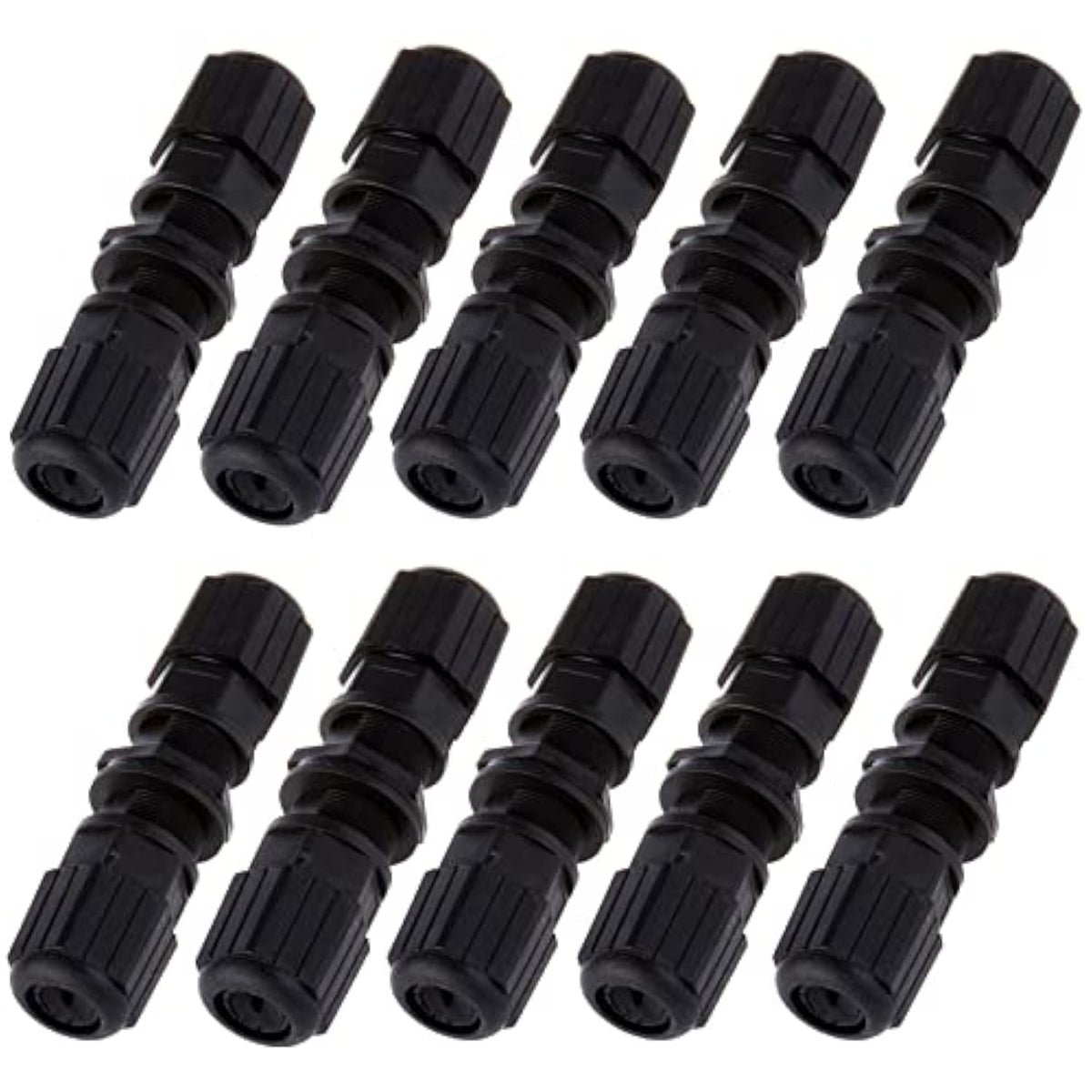 10Pcs M20 Rj45 Waterproof Connector Ip67 Cat5/5E 8P8C Ethernet Lan Cable Conne