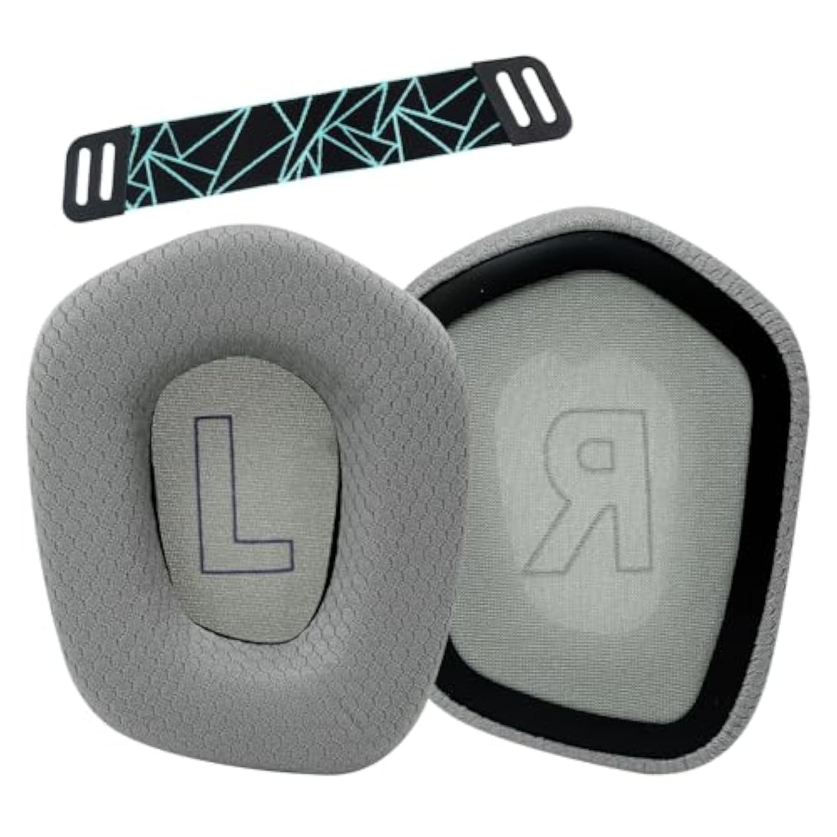 Earpads Replacement For Logitech G733 G535 G335 Lightspeed Wireless Gaming Headset, Ear Pads Cushions With Comfort Noise Isolation Foam (Gray)