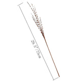 10 Pieces 29.5" Long Of Artificial Flowers Fake Flowers, Artificial Flowers For Wedding Home Office Party Hotel Indoor Or Yard Decoration(White) (10, White)