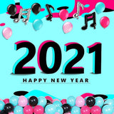 144 Pieces Music Balloons Birthday Garland Kit Music Sign Foil 5 Inch 10 Inch Rose Red Black Blue Pink For Birthday, Sock Hop Party, 1950S Party, Karaoke Decorations Supplies