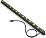 Heavy Duty 12 Outlet Surge Protector Power Strip 4FT Extension Cord 2100J Wide Spaced Wall Mount