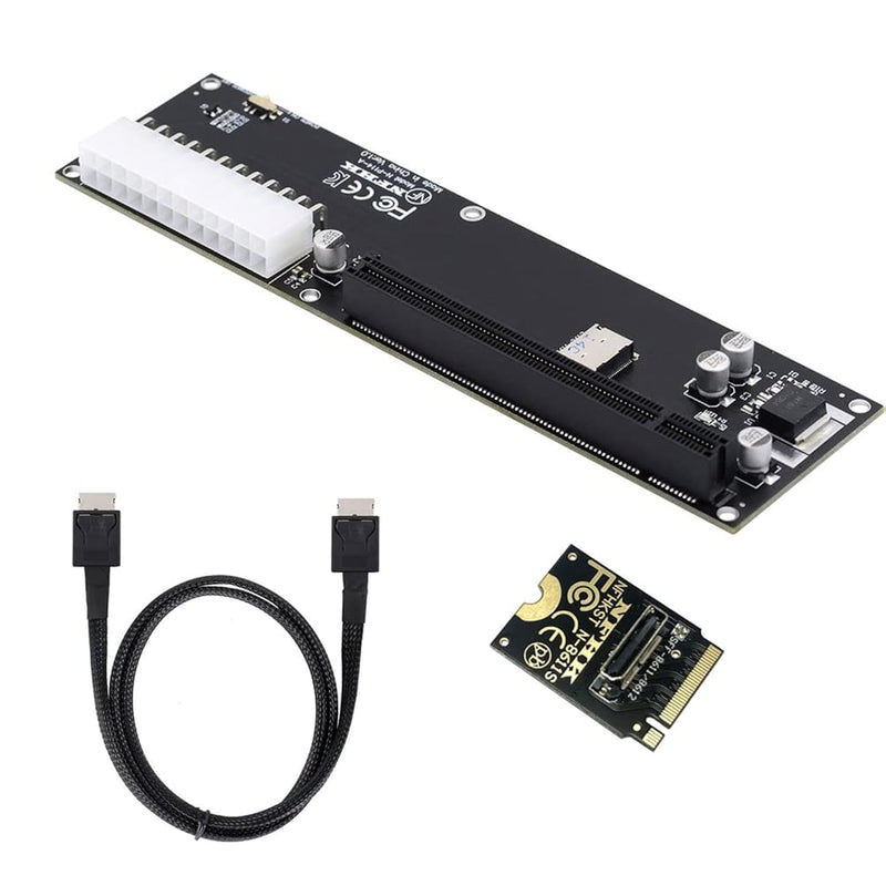 Pci-E 3.0 M.2 M-Key To Oculink Sff-8612 Sff-8611 Host Adapter For Gpd Win Max2