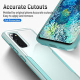 For Galaxy S20 Case,Samsung S20 Case,With Screen Protector [Military Grade Drop Tested] Heavy-Duty Tough Rugged Shockproof Protective Case For Samsung Galaxy S20 6.2 Inch, Green