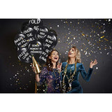 8-Pack Funny Balloons – Hilarious Adult Birthday Party Decor with Bold Phrases