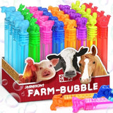 32Pcs Animal Farm Bubbles With Gift Box, Party Favors For Kid, Mini Dog/Horse Bubble Wands Bulk, Birthday Decoration, Pinata Filler, Goody Bag Stuffers Supplies, Carnival Prizes, Classroom Gift Toy