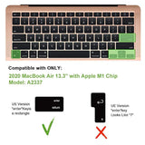 Ultra Thin Silicone English Keyboard Cover Skin For Macbook Air 13.3" Newest 1