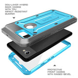 SUPCASE Unicorn Beetle Pro Series Designed for Google Pixel 3a Case, Full-Body Rugged Case with Built-in Screen Protector for Google Pixel 3a 2019 Release (Blue)