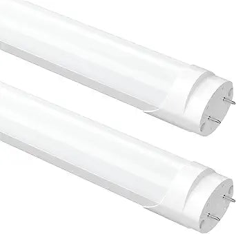 2 Pack 4FT T8 LED Bulbs 24W 3200LM 5000K Type A B Fluorescent Tube Replacement