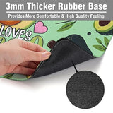Avocado Lover Gift For Women Just A Girl Who Loves Avocado Rectangle Avocado Fruit Gaming Computer Mouse Pad Friendship Gifts For Best Friend (Loves Avocado Mp)