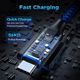 Usb C Cable [20Ft/6M], 1-Pack, Long Usb-A 2.0 To Usb-C Cable, Fast Charging Ty