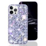Case Compatible With Iphone 16 Pro Max - Bling Sparkle Glitter Rhinestone Girly Case, 3D Luxury Diamonds, Clear