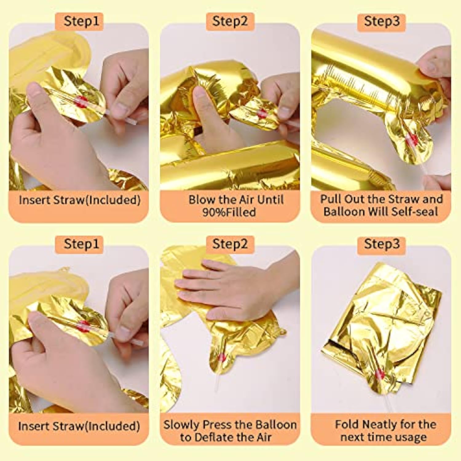 Gold Happy Birthday Balloons 16 Inch Mylar Foil Letters Balloons Happy Birthday Banner For Kids Child Adults Boys Girls Happy Birthday Sign Birthday Party Decorations Supplies