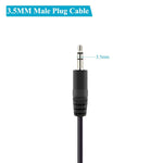 3.5Mm 1/8" To Speaker Wire, 2-Pack 6Ft 3.5Mm Trs Stereo Male Plug To Bare Wire Pigtail Connector Adapter Repair 3.5Mm Jack Audio Cable For Speaker Headphone Headset Earphone