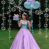 White Bubble Garland Under The Sea Party Decorations Bubble Streamers Mermaid Birthday Backdrop Spongebob Decor Nautical Banner Hanging Underwater Ocean Beach Party Supplies - Pack Of 10