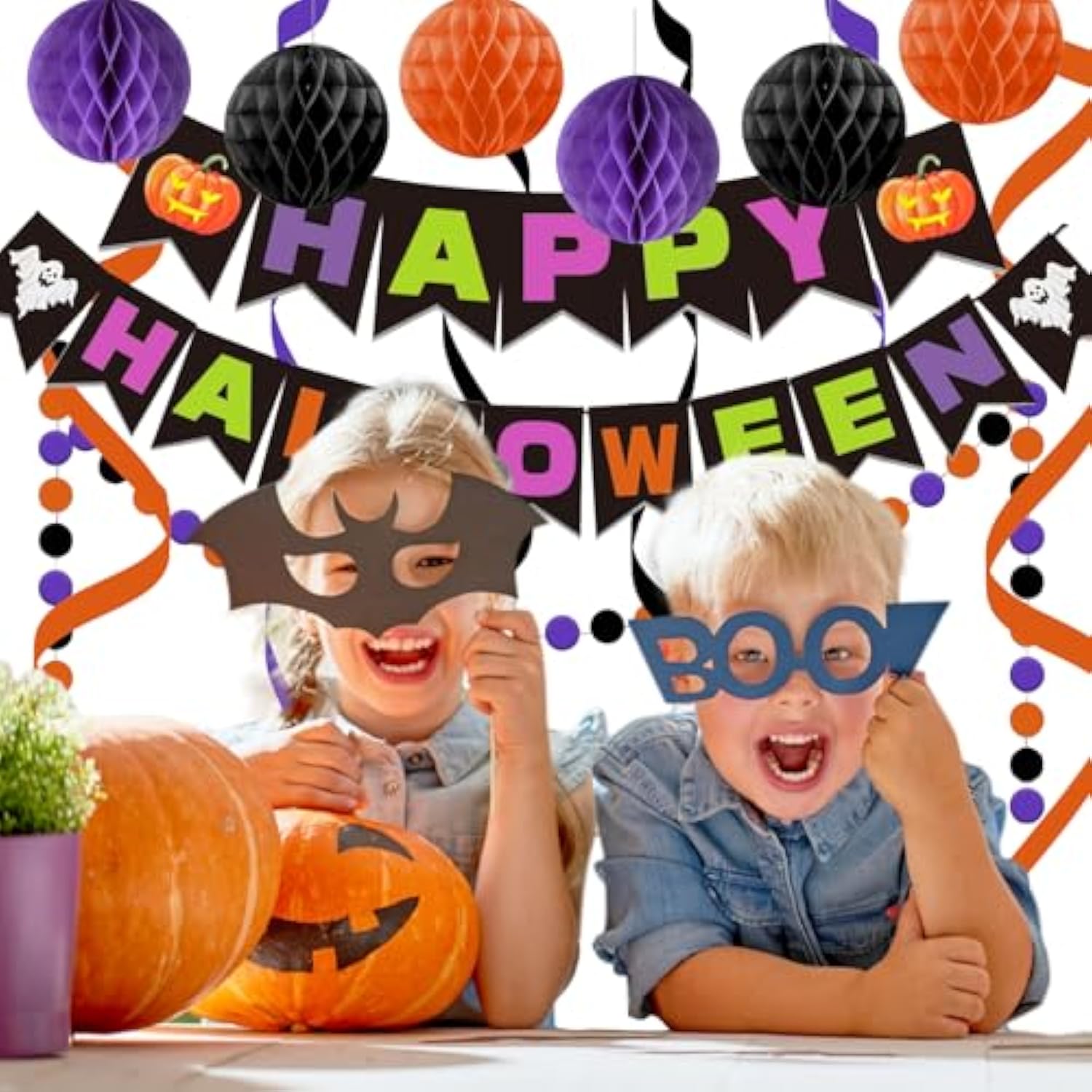 Baseball Party Decorations 4 Pcs Birthday Banners & Pennant Flags