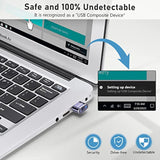 Mouse Jiggler Undetectable Metal Usb Mouse Mover With Switch Button, Automatic