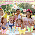 15 Pieces Butterfly Table Centerpiece Birthday Party Decorations Table Toppers Centerpieces Butterfly Theme Party Decor For Birthday Shower Supplies (Classic)